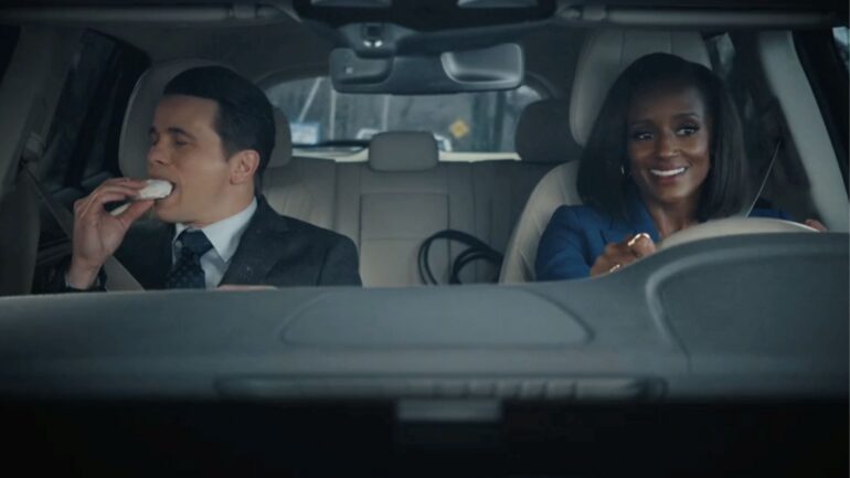 Jason Ritter and Skye P. Marshall in 'Matlock' Season 2 Episode 12