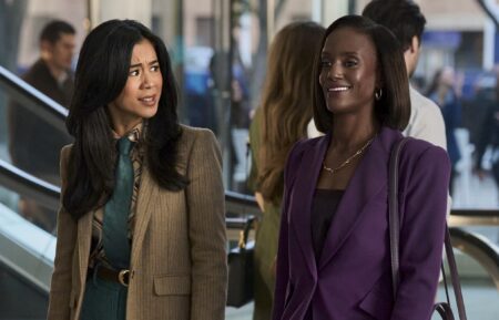 Leah Lewis and Skye P. Marshall in the 'Matlock' Season 2 finale