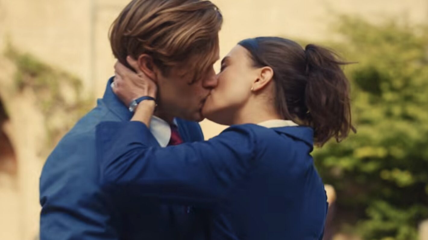 Ruby and James kissing in Maxton Hall Season 3