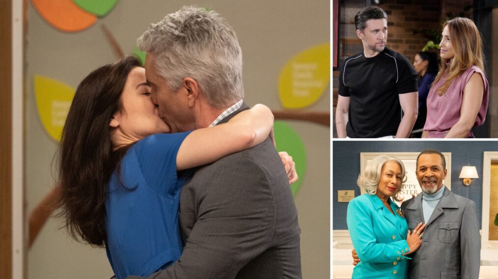 Rebecca Herbst and Rick Hearst on 'General Hospital,' Billy Flynn and Christel Khalil in 'The Young and the Restless,' Tamara Tunie and Clifton Davis in 'Beyond the Gates'