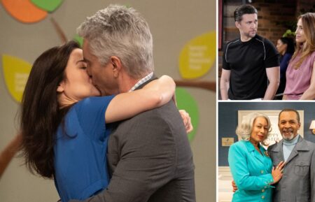 Rebecca Herbst and Rick Hearst on 'General Hospital,' Billy Flynn and Christel Khalil in 'The Young and the Restless,' Tamara Tunie and Clifton Davis in 'Beyond the Gates'