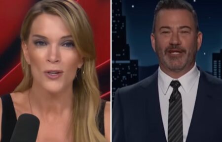 Megyn Kelly and Jimmy Kimmel