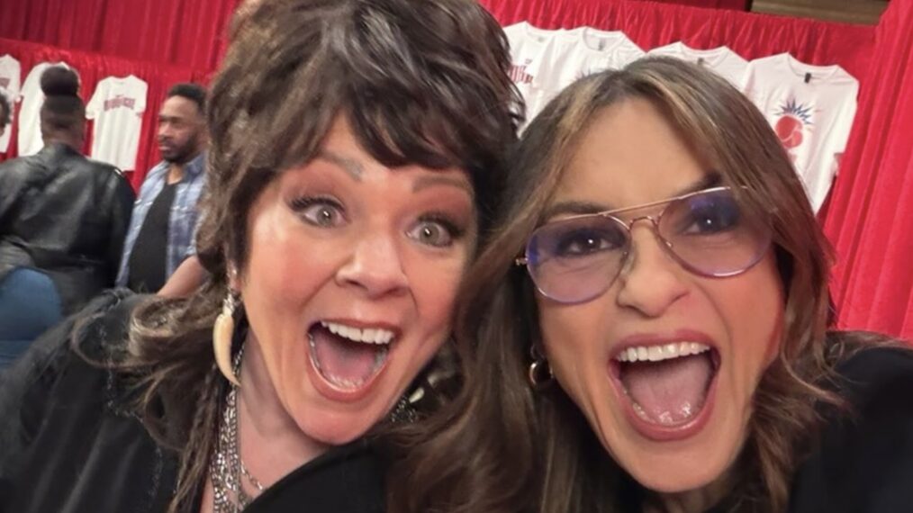 Melissa McCarthy and Mariska Hargitay