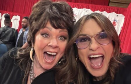 Melissa McCarthy and Mariska Hargitay