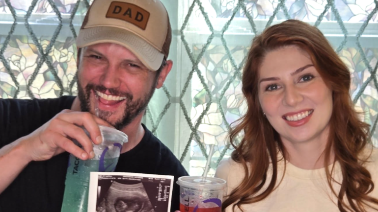 Nathan Dean and his wife Kate