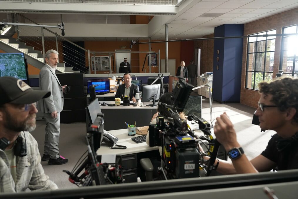 Sean Murray as Timothy McGee, Gary Cole as Alden Parker — Behind the Scenes of 'NCIS' Season 23 Episode 16 