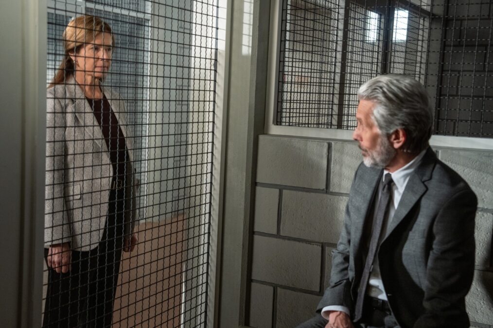 Gary Cole as Alden Parker, Nancy Travis as Navy Vice Admiral Harriet Parker — 'NCIS' Season 23 Episode 19 
