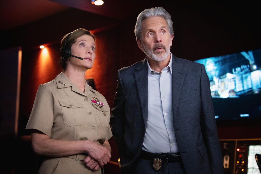 Gary Cole as Alden Parker, Nancy Travis as Navy Vice Admiral Harriet Parker — 'NCIS' Season 23 Episode 19 