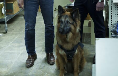 Kyle Schmid as Mike Franks and Caleb Foote as Bernard “Randy” Randolf — 'NCIS: Origins' Season 2 Episode 14 