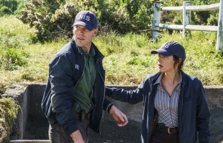 Austin Stowell as Leroy Jethro Gibbs and Mariel Molino as Cecilia “Lala” Dominguez — 'NCIS: Origins' Season 2 Episode 15 