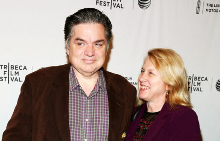 Oliver Platt and his wife attend the premiere of 