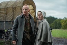John Bell, Izzy Meikle-Small in 'Outlander' Season 7