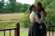 Caitriona Balfe and Sam Heughan in 'Outlander' Season 8