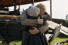 Sam Heughan and Lauren Lyle in 'Outlander'