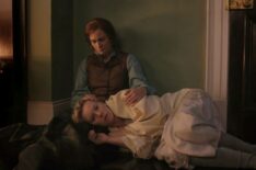 Sophie Skelton and Lauren Lyle in 'Outlander' Season 8