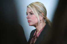 U.S. Attorney General Pam Bondi answers questions from the media at the United States Capitol on March 18, 2026, in Washington, D.C.