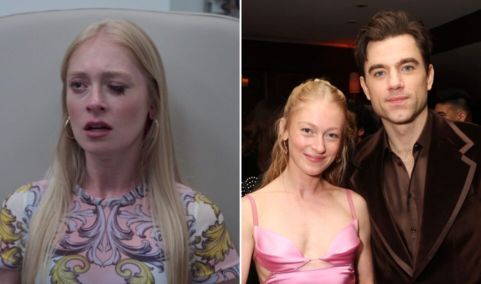 Elysia Roorbach in 'The Pitt'; Elysia Roorbach and Patrick Ball