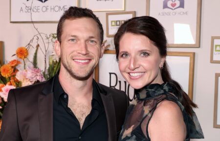 Phillip Phillips and Hannah Blackwell attend the 4th Annual A Sense Of Home Gala on October 24, 2024 in Los Angeles, California.