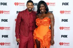 Keely Watson and Bozoma Saint John attend the 2026 iHeartRadio Music Awards at Dolby Theatre on March 26, 2026 in Los Angeles, California