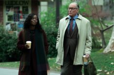 Danielle Deadwyler and John C. McGinley in 'Rooster'