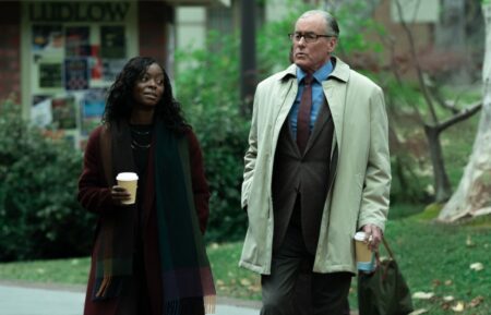 Danielle Deadwyler and John C. McGinley in 'Rooster'