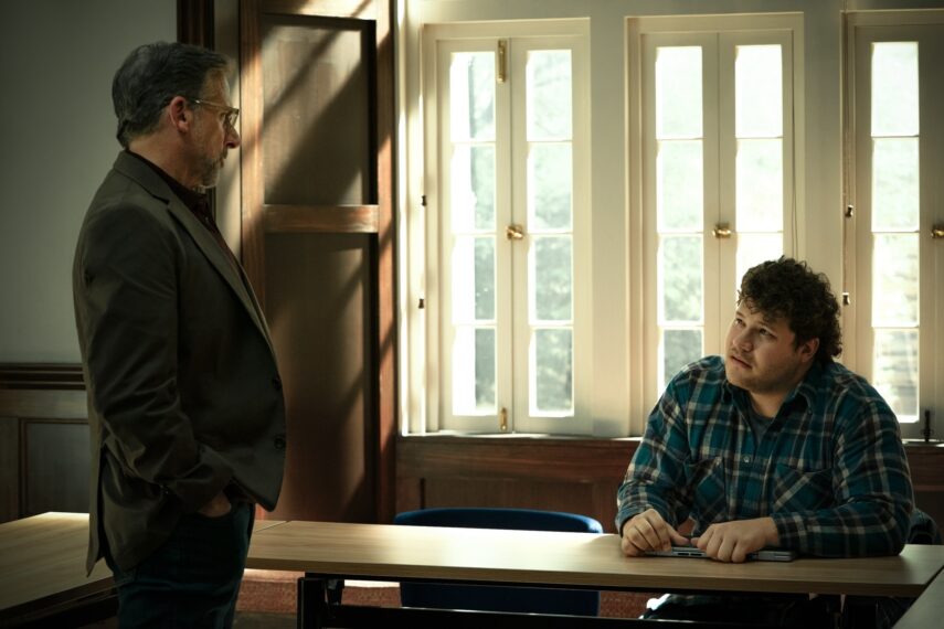 Steve Carell and Maximo Salas in 'Rooster'