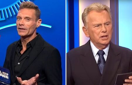 (left) Ryan Seacrest on 