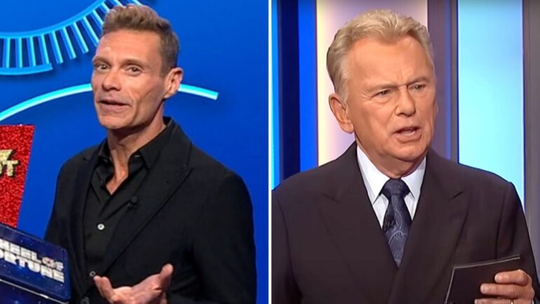 (left) Ryan Seacrest on 