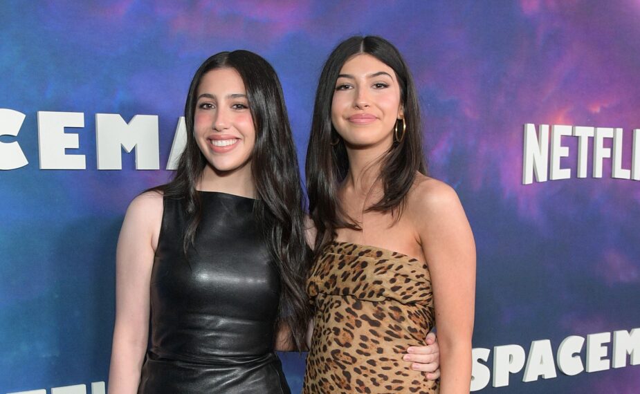 Sadie Sandler and Sunny Sandler attend Netflix's "Spaceman" LA Special Screening at The Egyptian Theatre Hollywood on February 26, 2024 in Los Angeles, California.