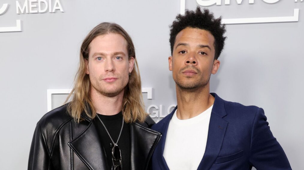 Sam Reid and Jacob Anderson at the AMC Upfront 2026