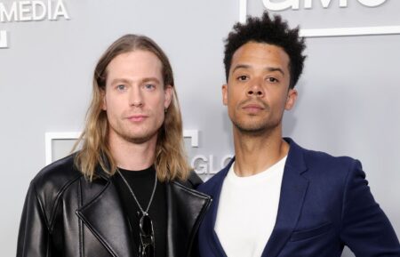 Sam Reid and Jacob Anderson at the AMC Upfront 2026