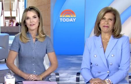 Savannah Guthrie and Hoda Kotb