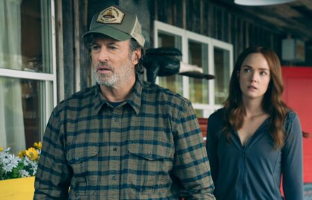 Scott Patterson as Sully Sullivan and Morgan Kohan as Maggie Sullivan of 'Sullivan's Crossing'