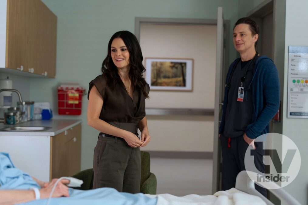 Rachel Bilson and Zach Braff — 'Scrubs' Finale