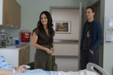 Rachel Bilson and Zach Braff in 'Scrubs'