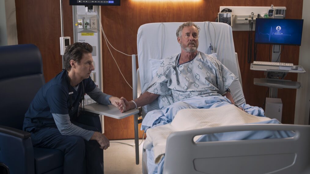 Zach Braff and John C. McGinley in 'Scrubs'