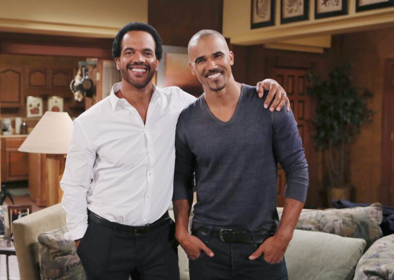Shemar Moore, Kristoff St John - 'Y&R'