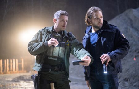 Matt Lauria as Boone and Max Thieriot as Bode Leone — 'Sheriff Country' & 'Fire Country' Crossover