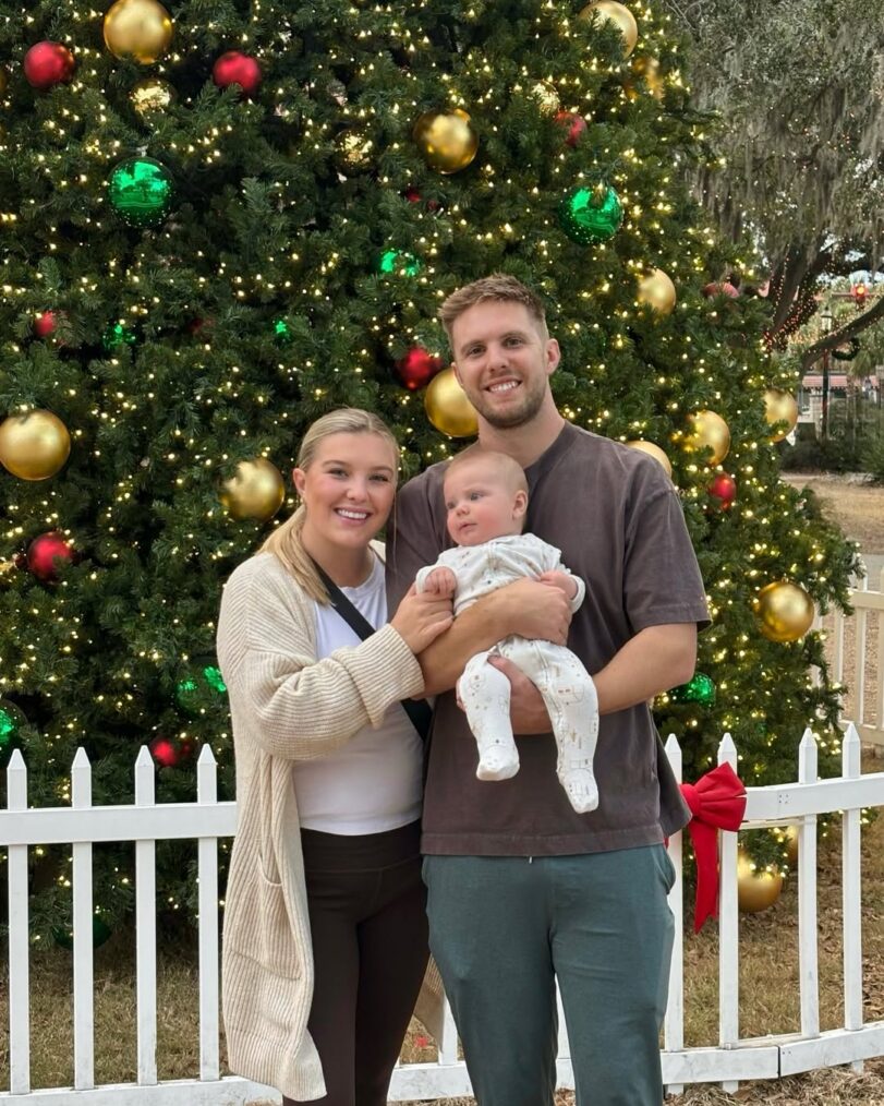 Chloe and Chris Long