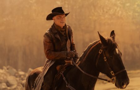 Anson Mount as Captain Pike in season 4, episode 1, of Star Trek: Strange New Worlds