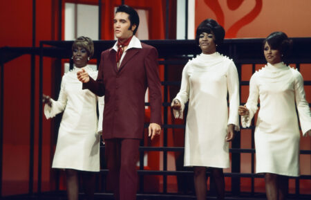 ELVIS: '68 COMEBACK SPECIAL -- Pictured: Elvis Presley during his '68 Comeback Special on NBC --