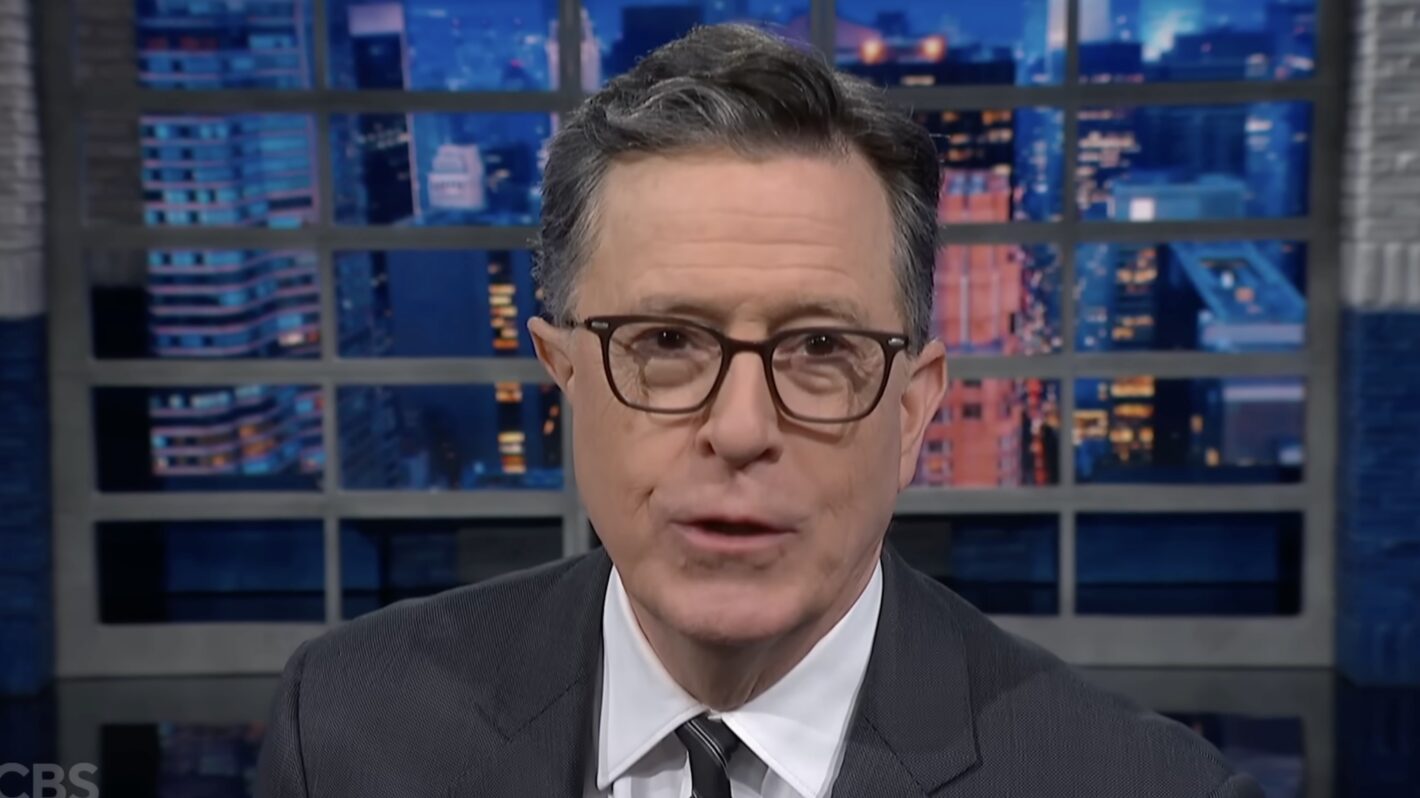 Stephen Colbert Has Question for Trump Fans Amid President's Latest Poll Numbers