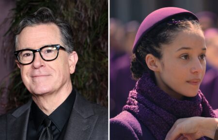 Stephen Colbert; Chase Infiniti in 'The Testaments'