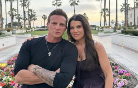 Steve Burton and Michelle Lundstrom on vacation