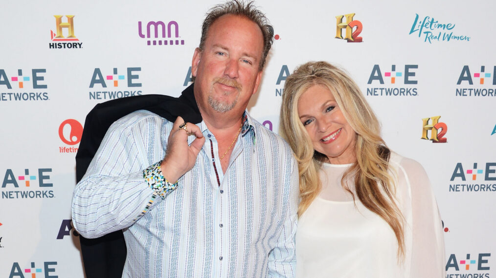 Personalities Darrell Sheets and Kimber Wuerfel attend A&E Networks 2012 Upfront at Lincoln Center on May 9, 2012 in New York City