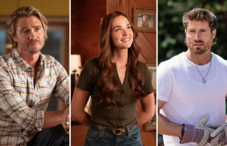 Chad Michael Murray, Morgan Kohan, and Marcus Rosner in 'Sullivan's Crossing' Season 4