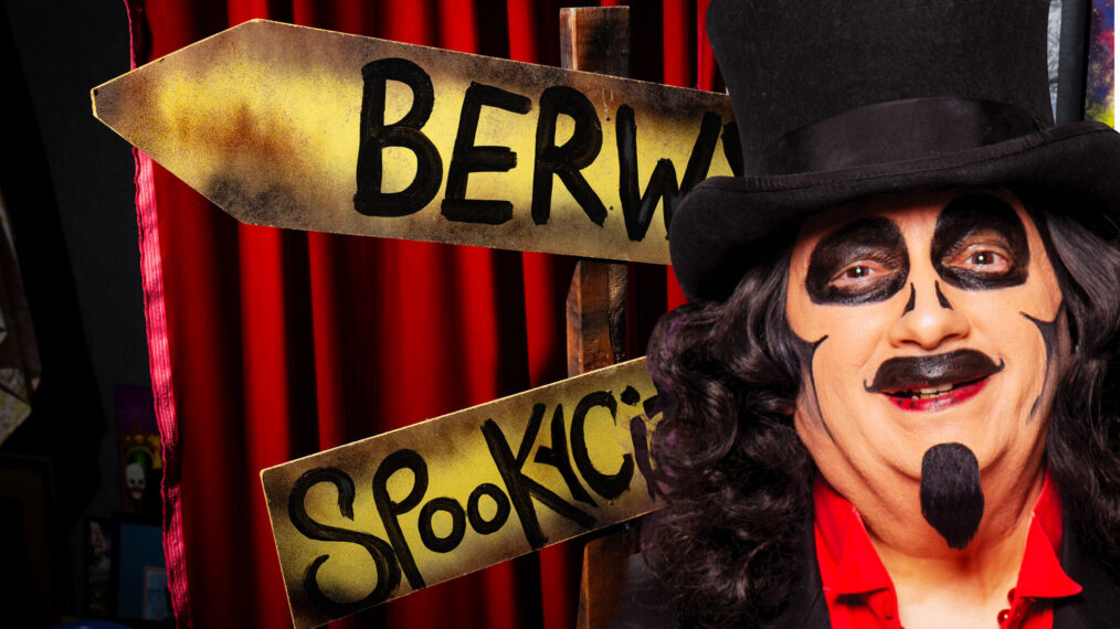 Svengoolie with Berwyn Set Sign
