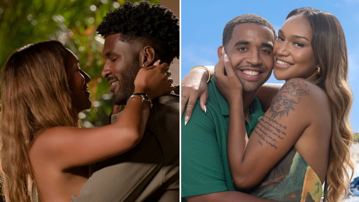 Temptation Island Season 2's Sydney and Xzavier (left) and Sydney and Mikey (right)