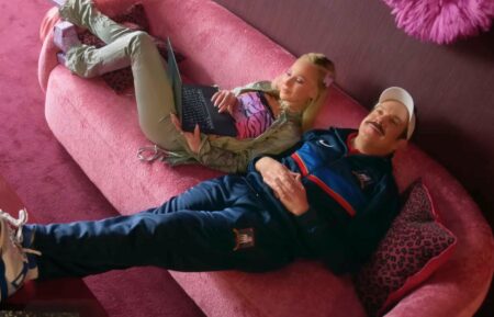 Juno Temple and Jason Sudeikis in 'Ted lasso' Season 4