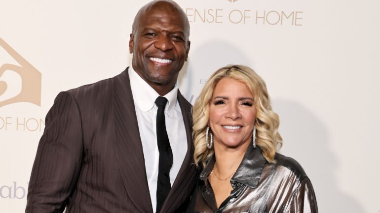 Terry Crews and Rebecca Crews attend A Sense Of Home 10th Anniversary Gala at Pacific Design Center on October 04, 2025 in West Hollywood